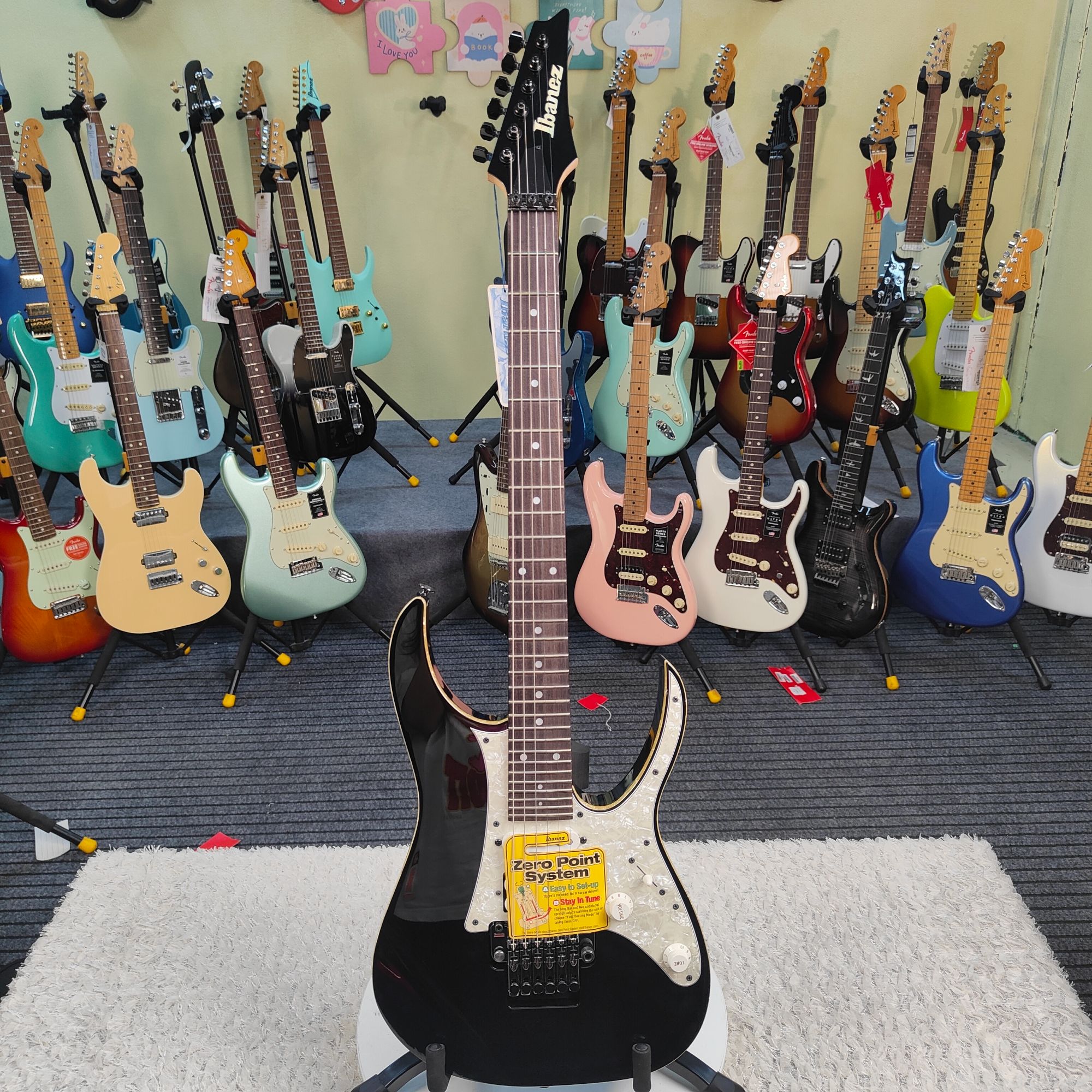 特价微瑕Ibanez依斑娜RG2011SC-BK电吉他