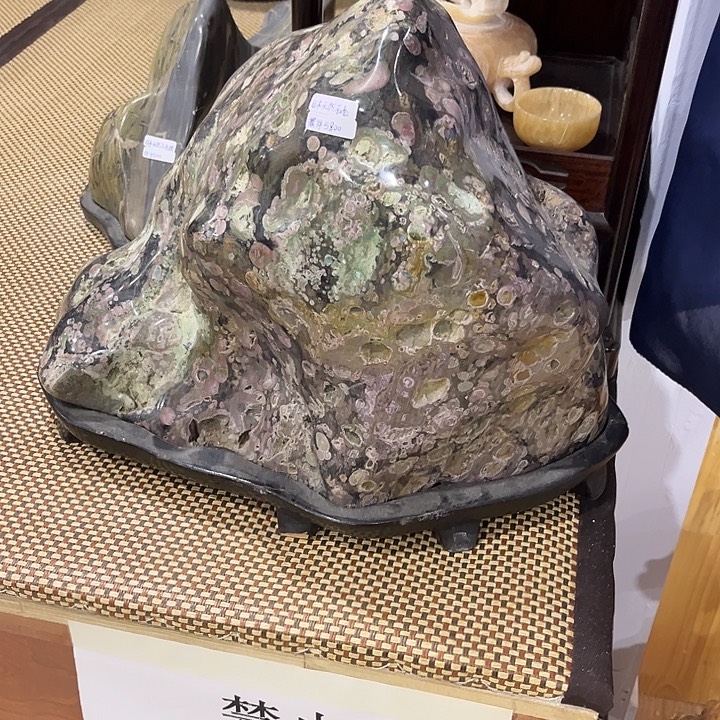 天然石老摆件一二