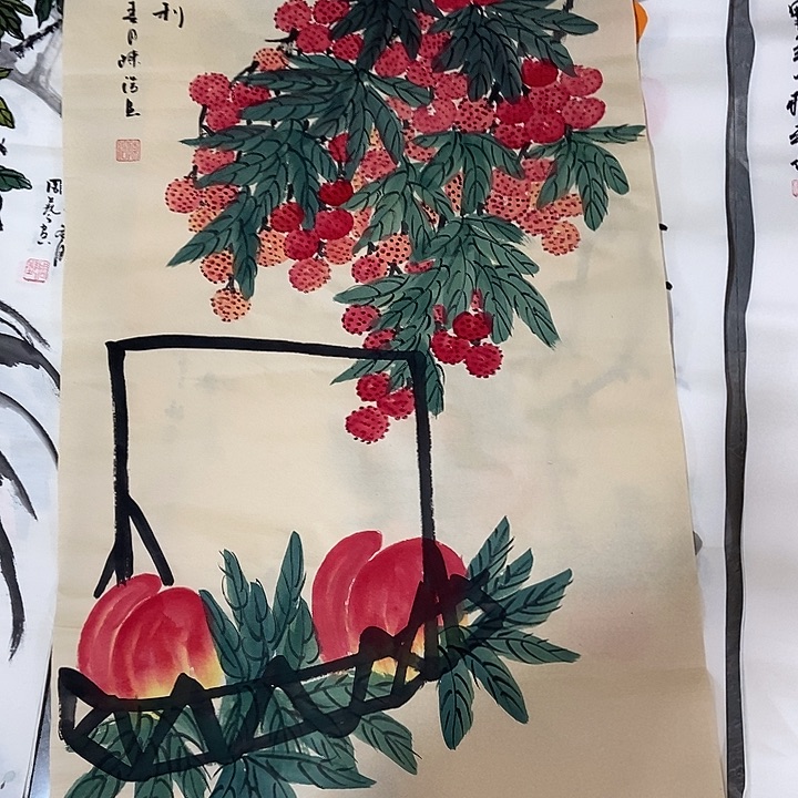 三个张画廊直播间！