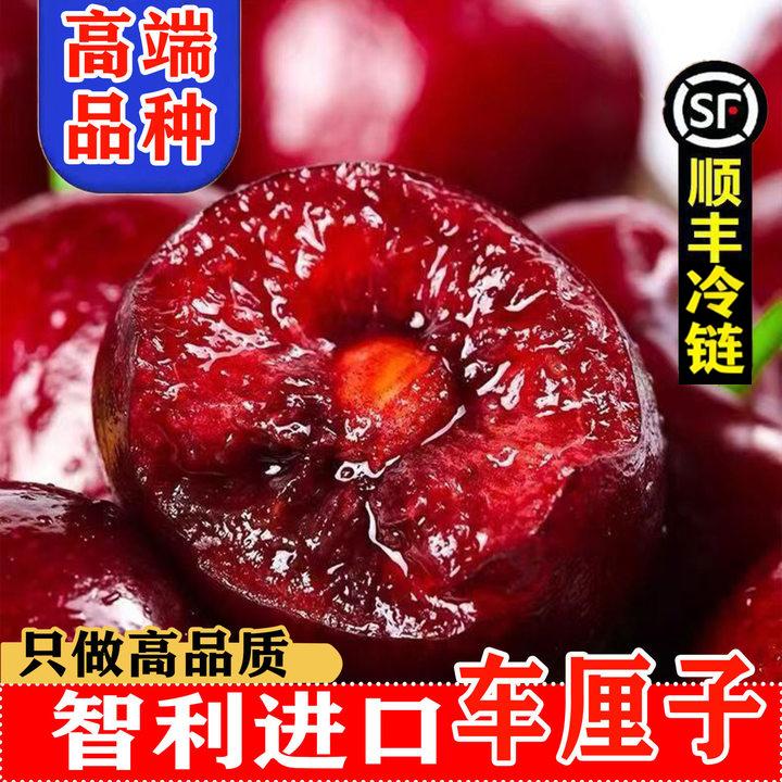 【顺丰冷链】智利空运进口车厘子桑提娜应季水果2J-4J内附果径卡T4