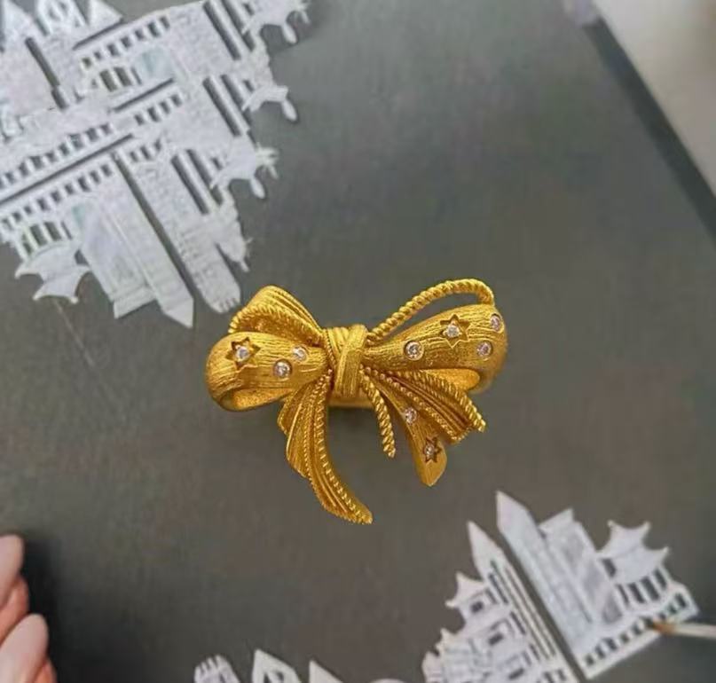 BY187  蝴蝶结戒指