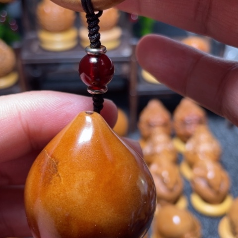 橄榄核手串/手链长光珠单子竹环穿配4.0左右