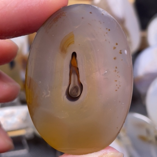 玛瑙/玉髓吊坠(不含链)足银镀金镶嵌