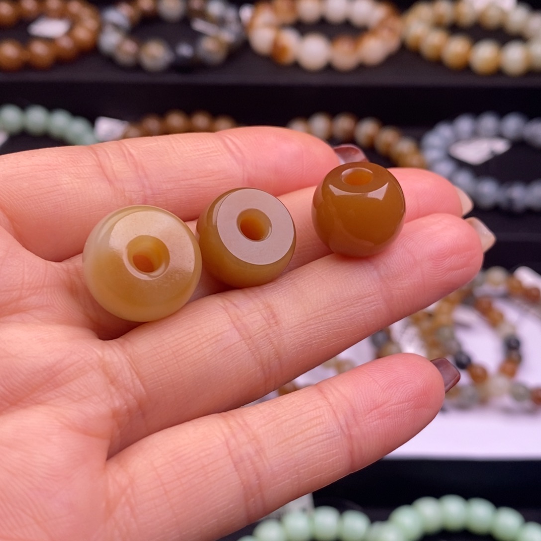 和田玉未镶嵌手串拍一发一多样性发货