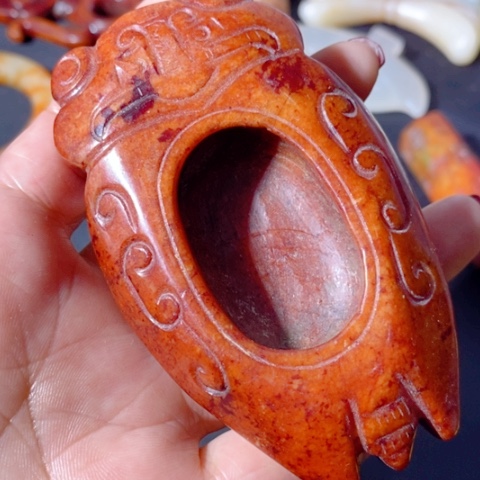 紫金钵盂菩提吊坠