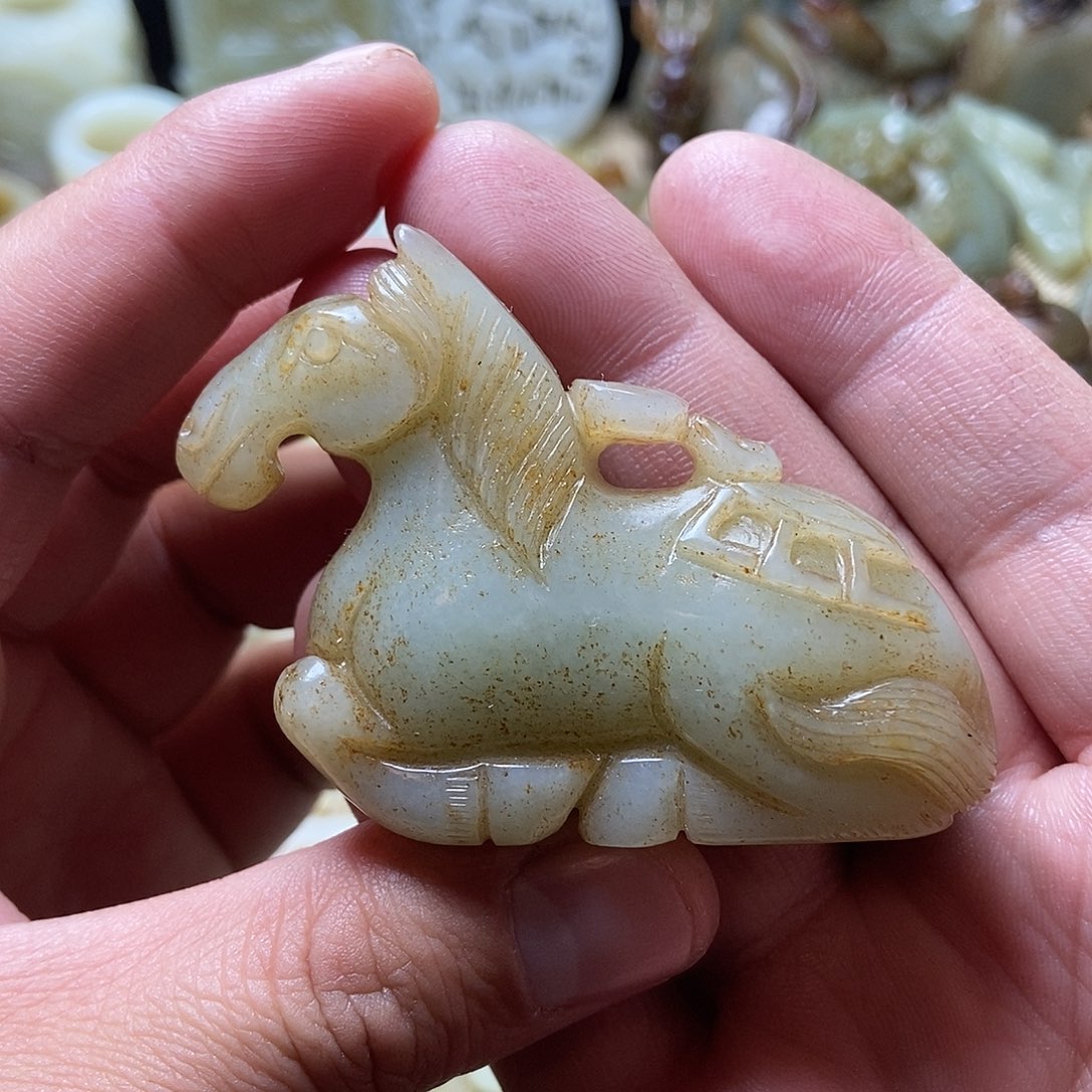 和田玉挂件未镶嵌