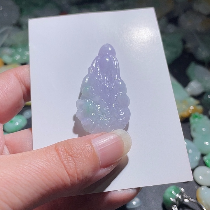 颈饰未镶嵌翡翠天