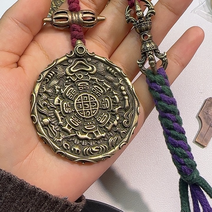 無***“核桃手串/手链藏传工艺品九宫八卦