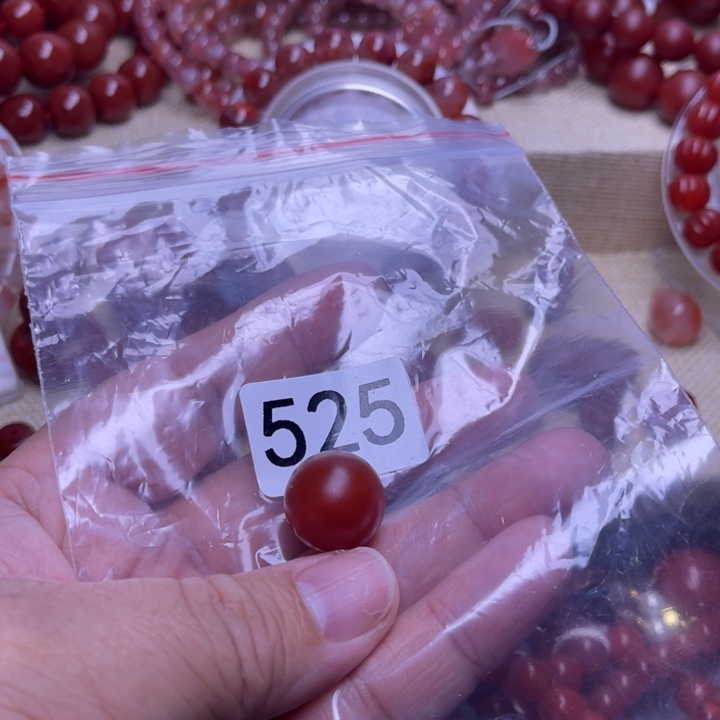 修***性南红玛瑙未镶嵌手链