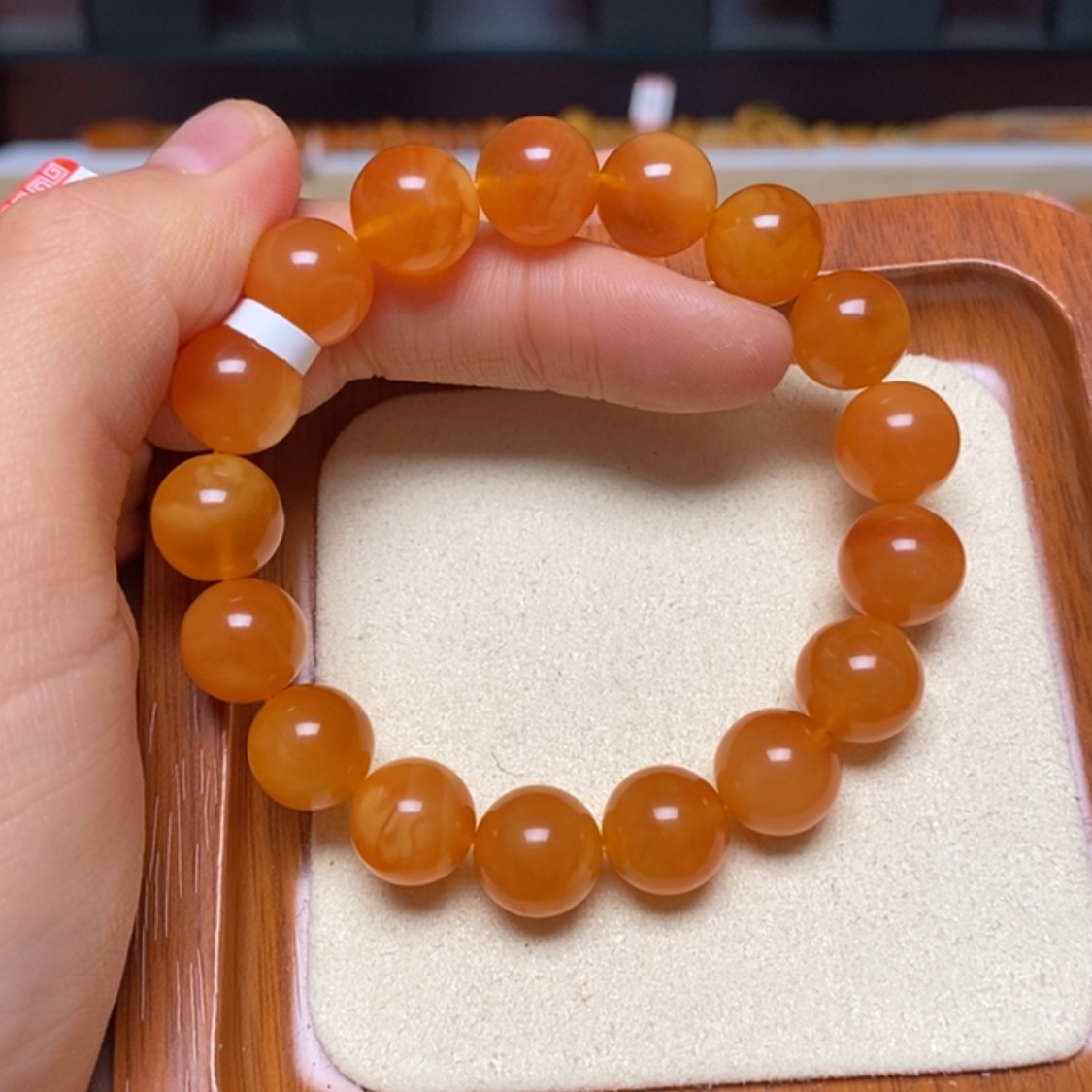 【闪购商品】未镶嵌蜜蜡手链手串