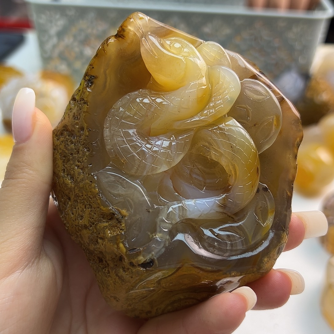 玛瑙/玉髓未镶嵌颈饰