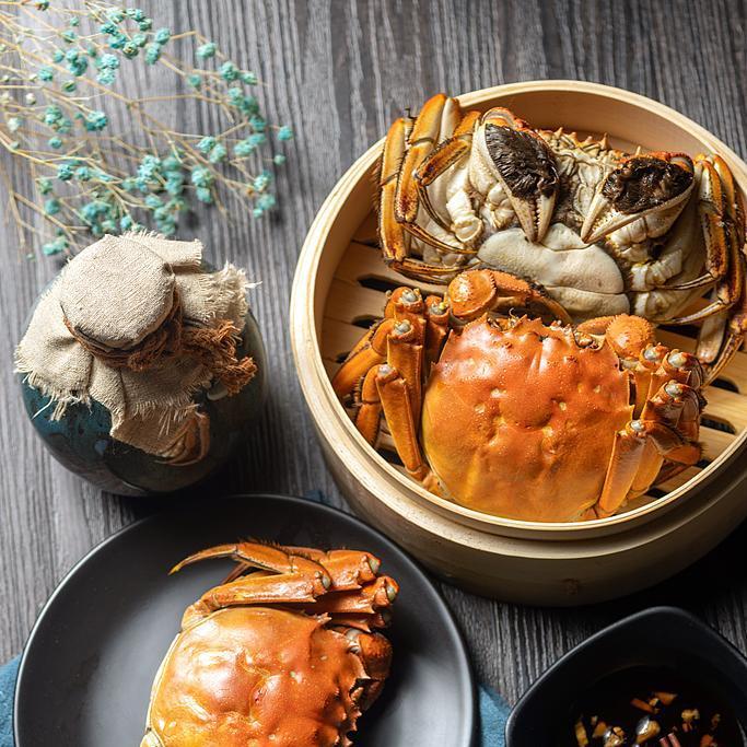  【活蟹现发】精品江苏精品大闸蟹 公蟹6.0-5.7两/只 母蟹5.0-4.7两/只 3对4对5对 顺丰京东冷链