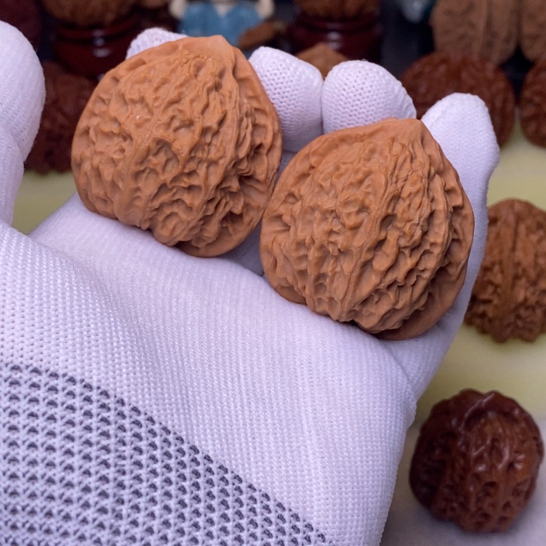 吊坠文玩核桃41 金牛