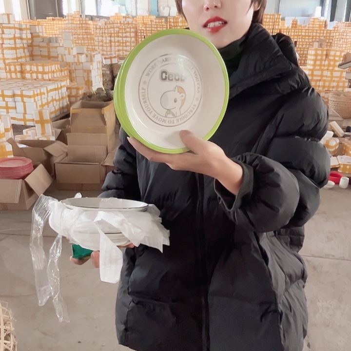 独角兽盘子6个哈哈哈