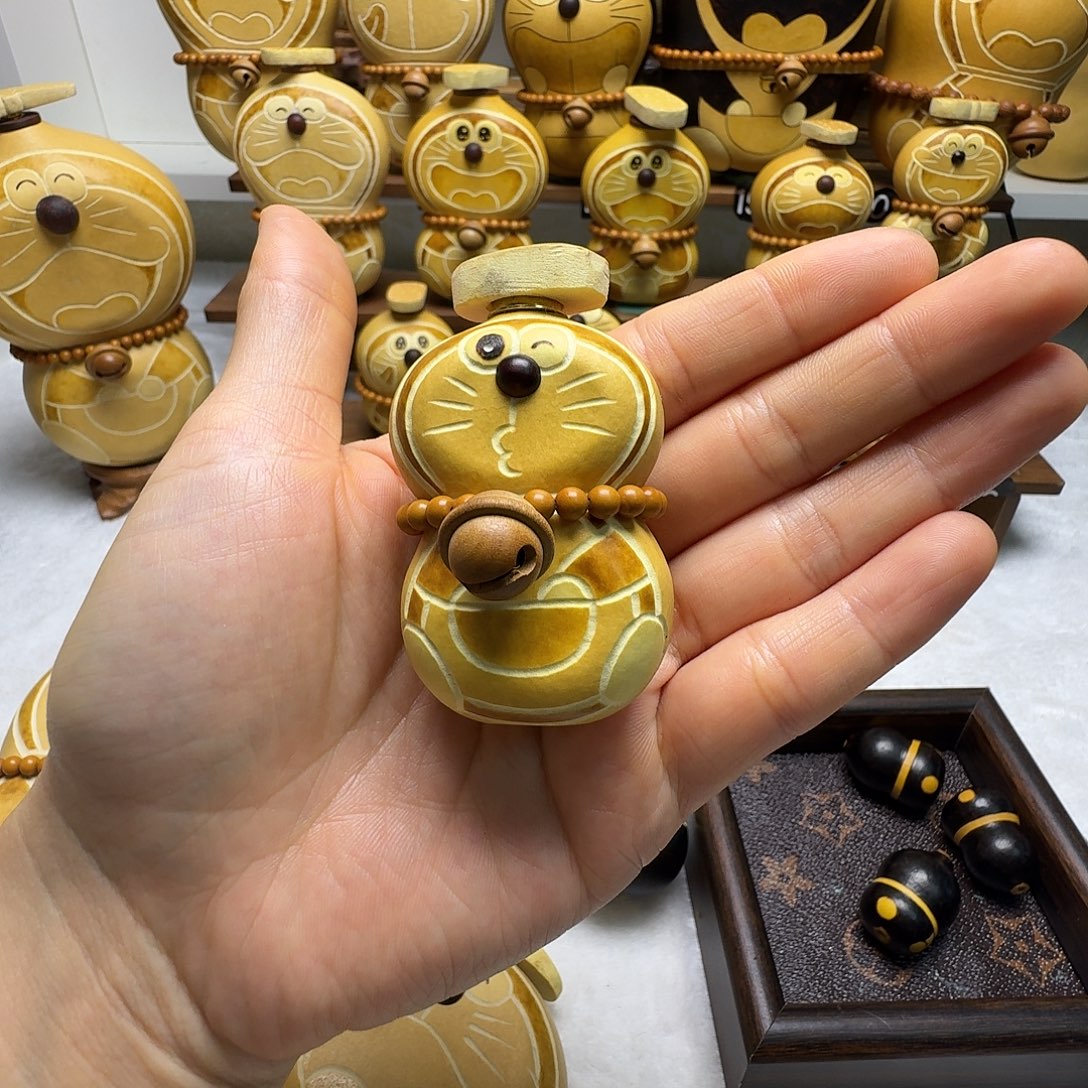 ****韵藤葫芦摆件葫芦手把件