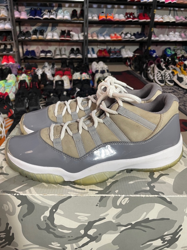 95新 AIR JORDAN 44.5码285/Air Jordan 11 复刻 康扣 篮球鞋 