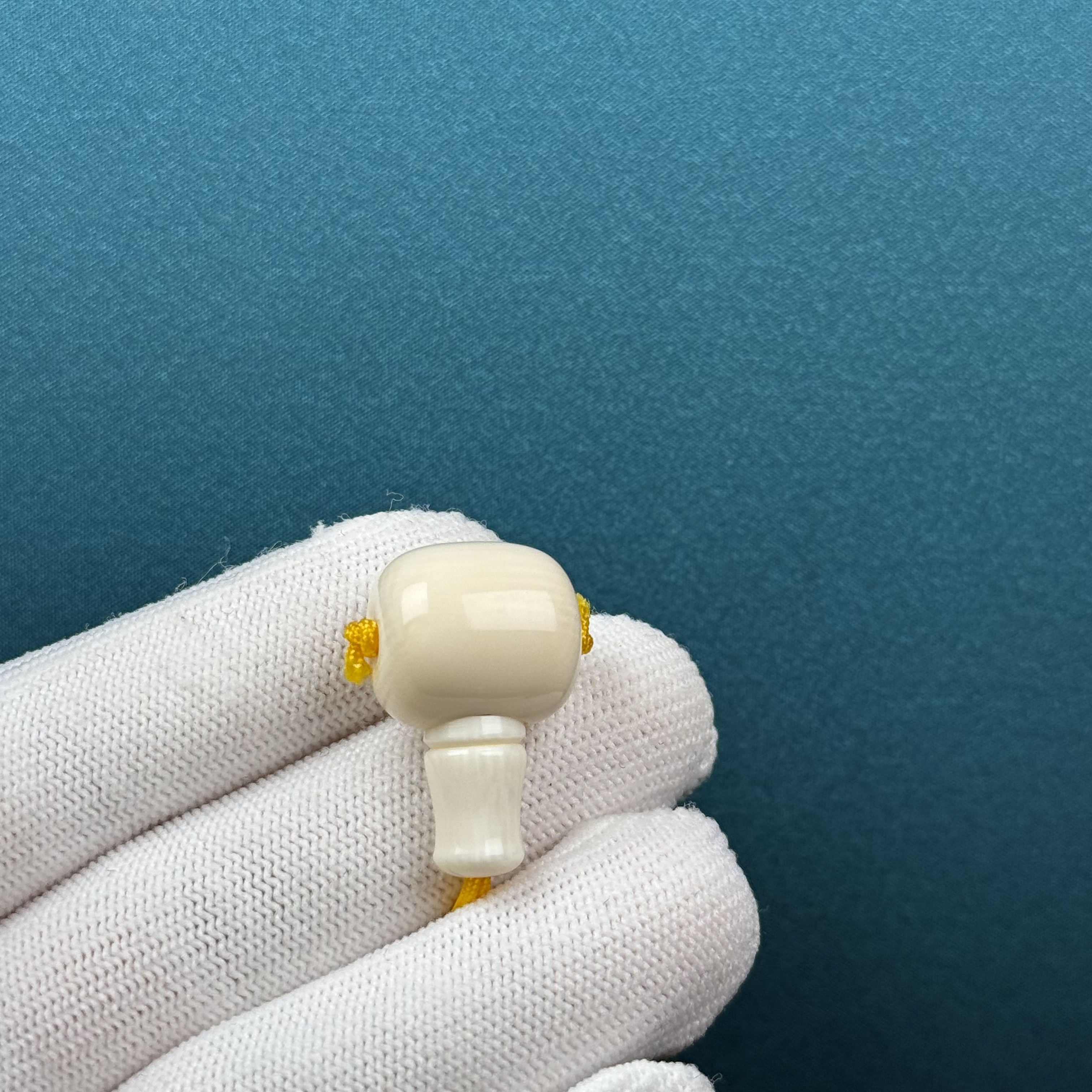 D87-78天然猛犸牙 藏式三通15.9*26*15mm支持复检假一罚十