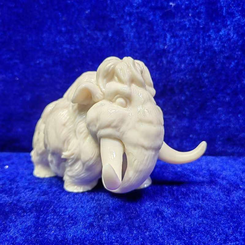 冰料小象手把件大师纯手工雕刻小象手把件摆件高端创意饰品