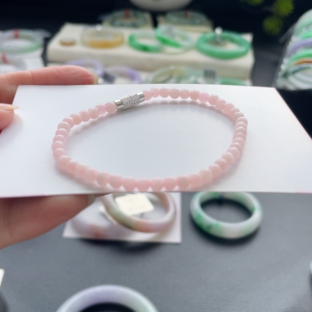未镶嵌手链翡翠纹