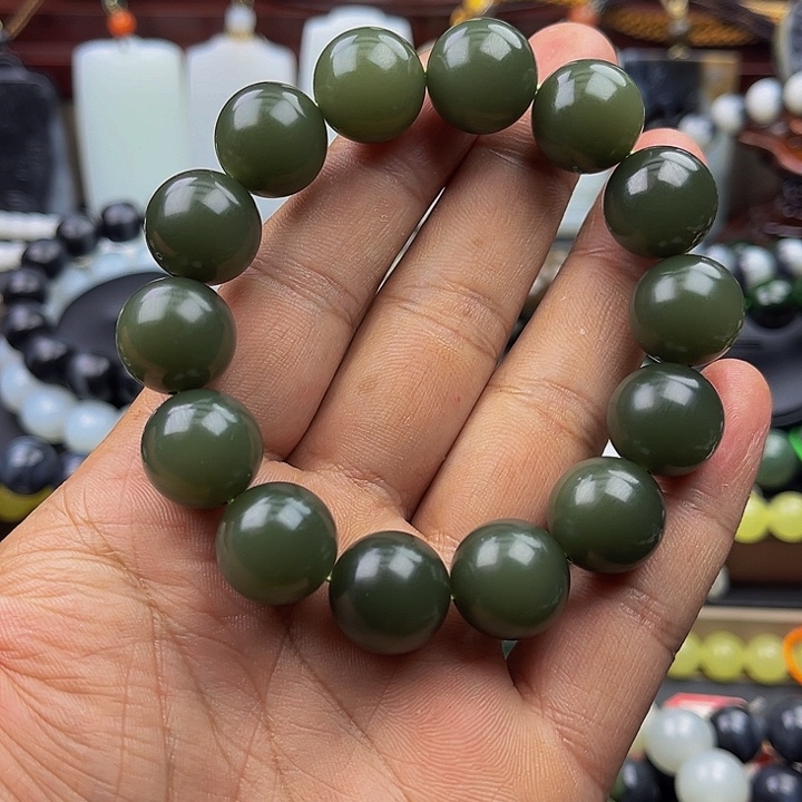 未镶嵌手串和田玉