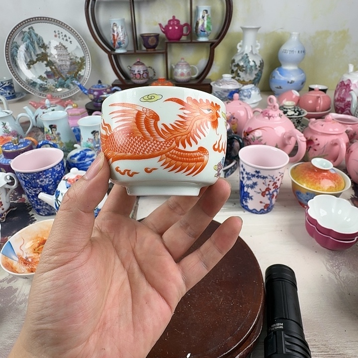 摆件陶景德镇陶瓷老厂瓷30