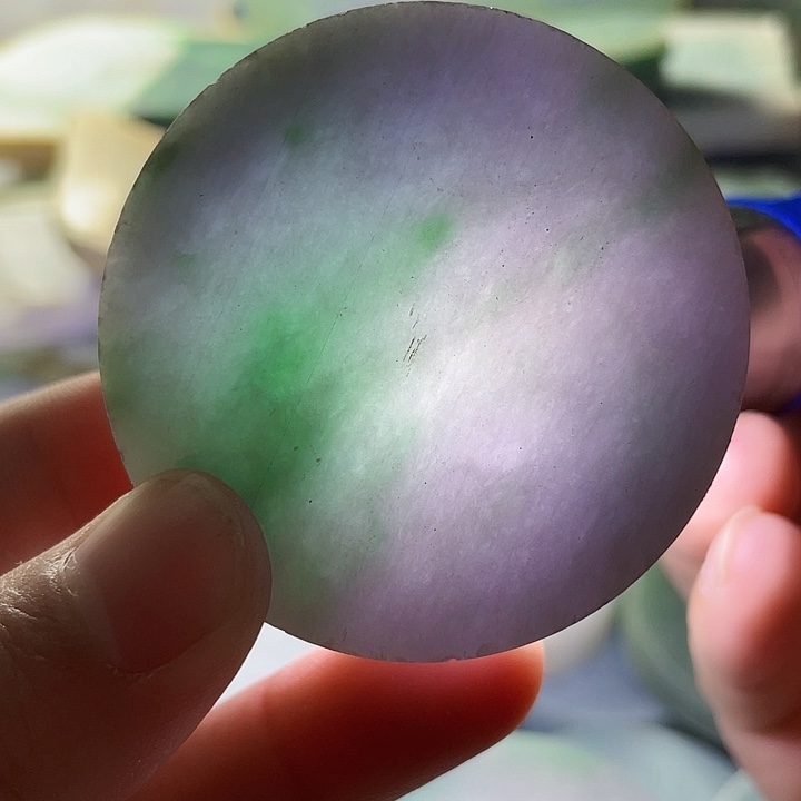 翡翠挂件未镶嵌毛料33