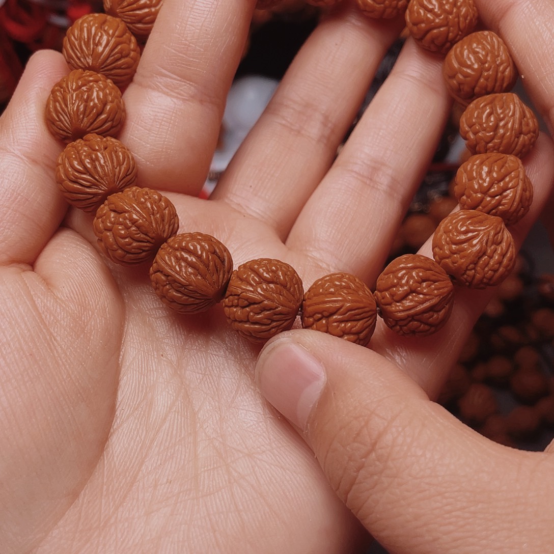 吊坠桃核龙纹桃枭