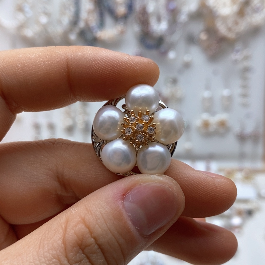 淡水珍珠颈饰未镶嵌