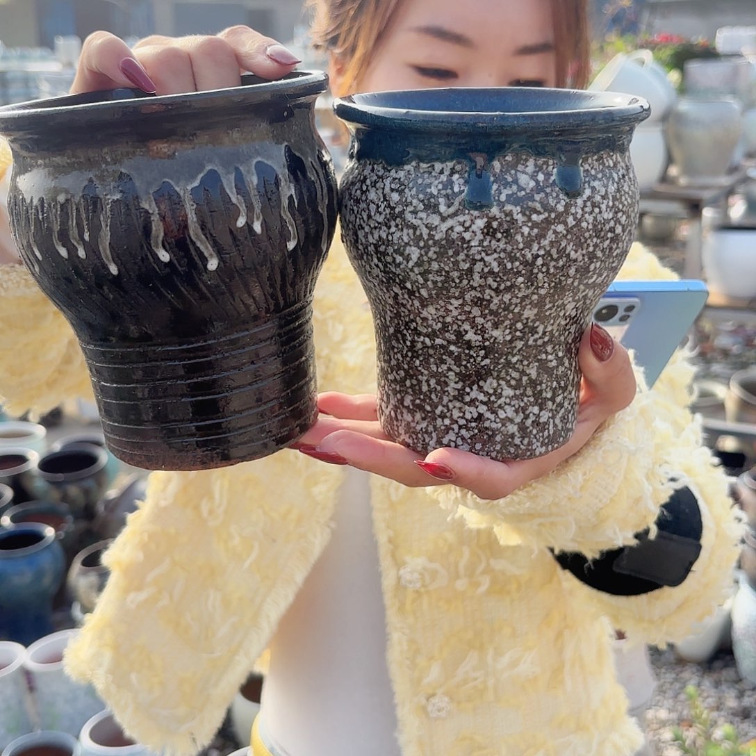 口径12高14两个颜色不挑