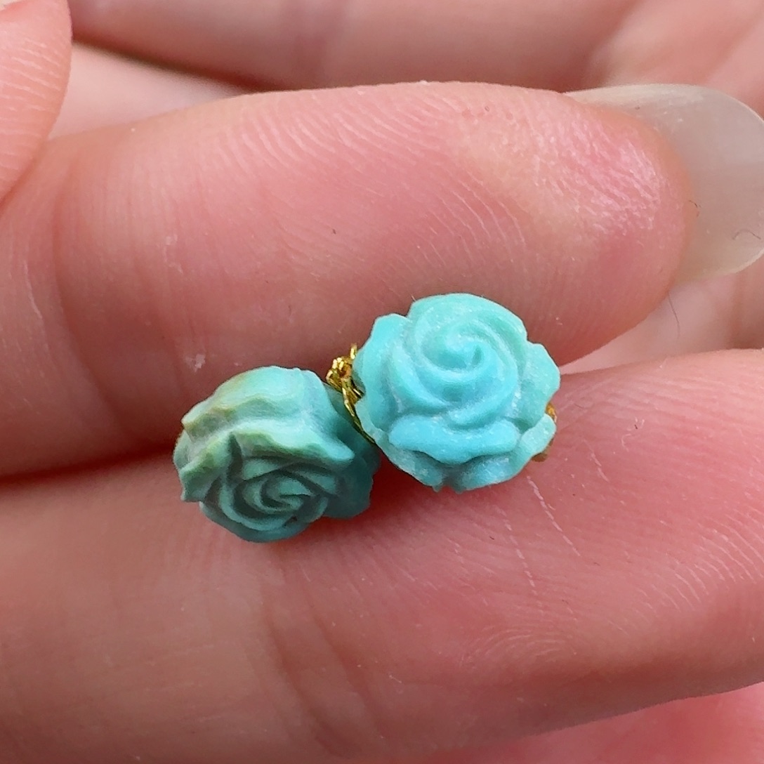 绿松石珠宝奇石未镶嵌