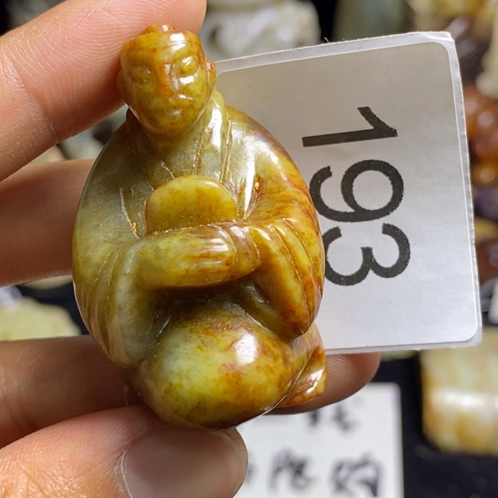 颈饰未镶嵌和田玉魏*琳