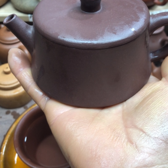 茶壶紫砂紫泥云注160豪升左右
