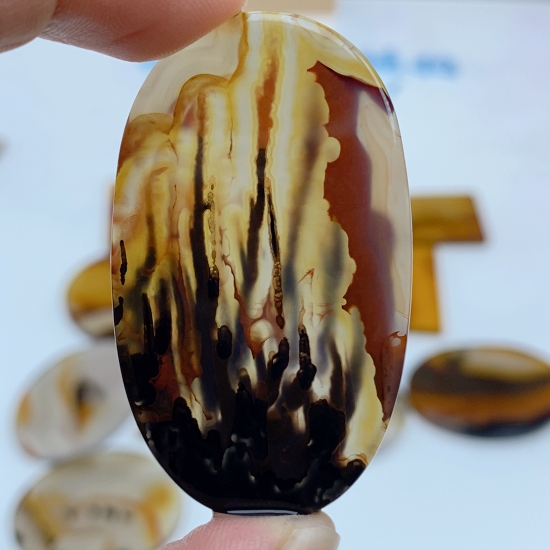 玛瑙/玉髓未镶嵌珠宝半成品