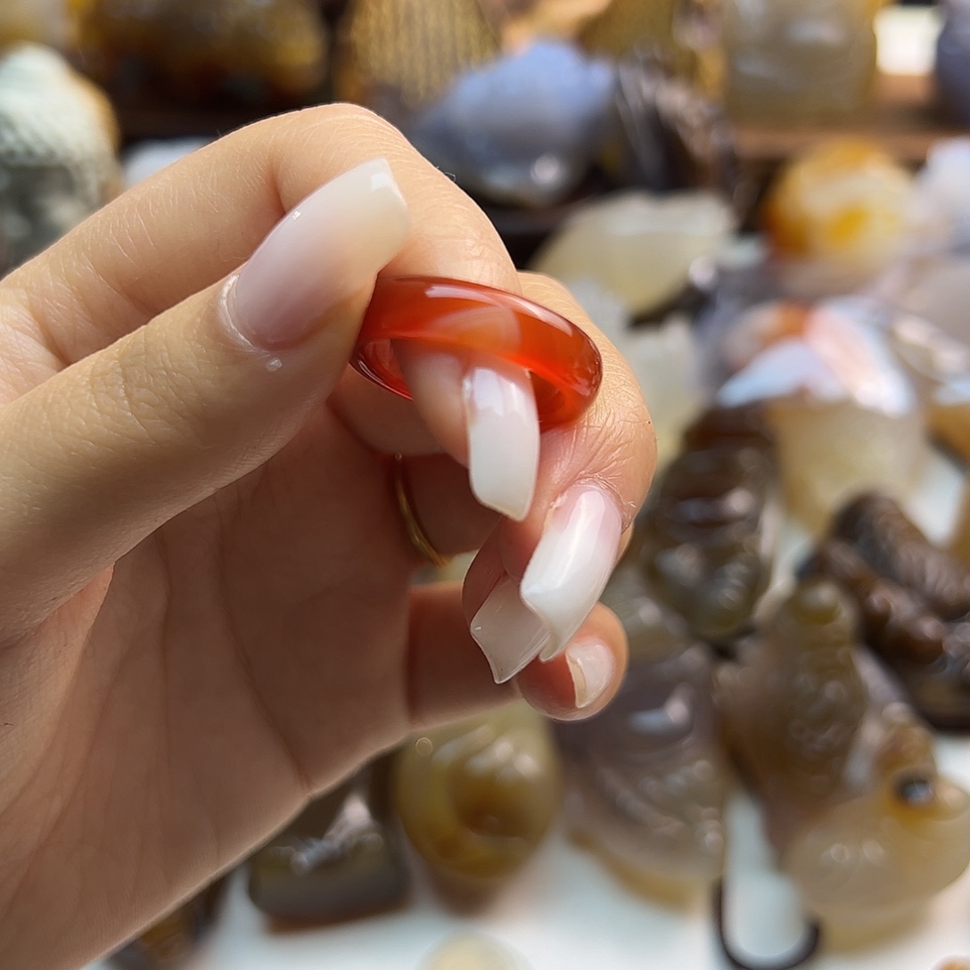 玛瑙/玉髓未镶嵌颈饰