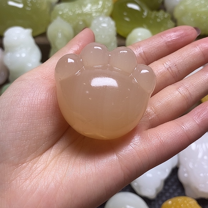 玉天然桌面小摆件