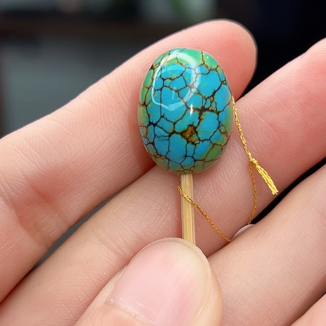 未镶嵌绿松石珠宝奇石