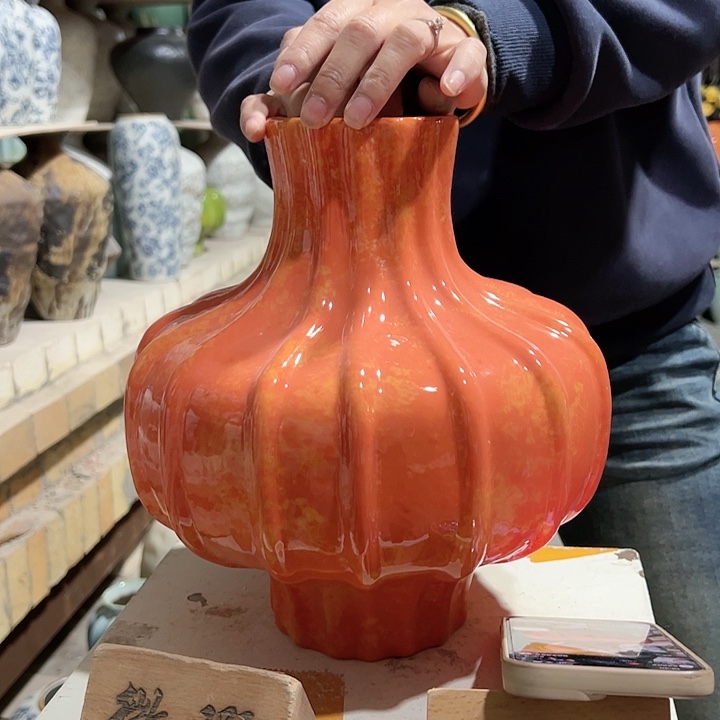 摆件陶景德镇陶瓷花瓶瑕疵专场