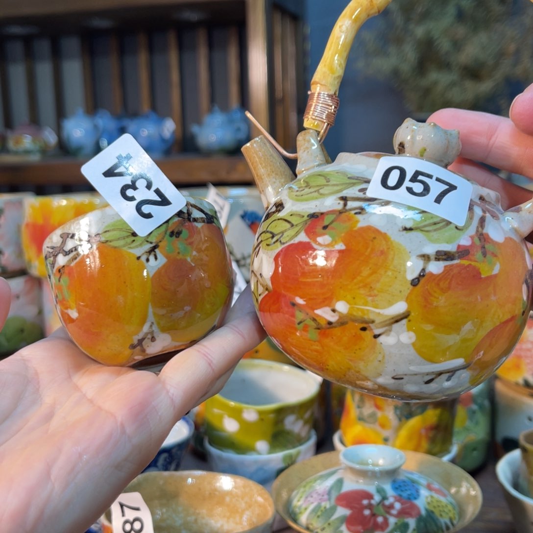 杯素浅陶瓷手工手绘