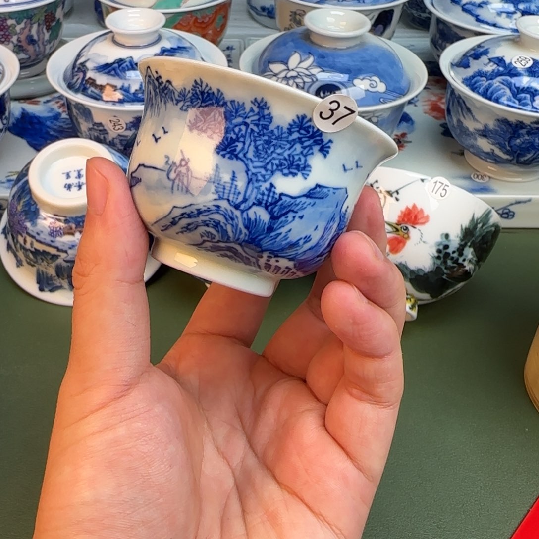 彦祖纯手工手绘茶具37