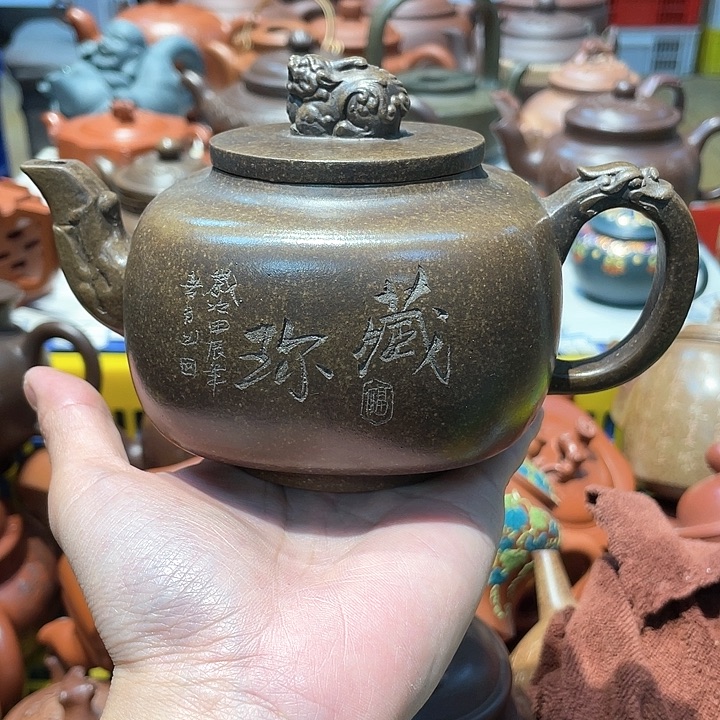 紫砂茶壶500cc宜兴紫砂壶