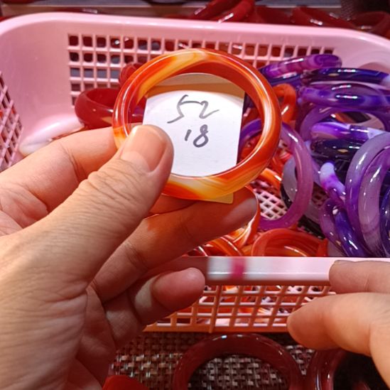 玛瑙/玉髓未镶嵌手镯