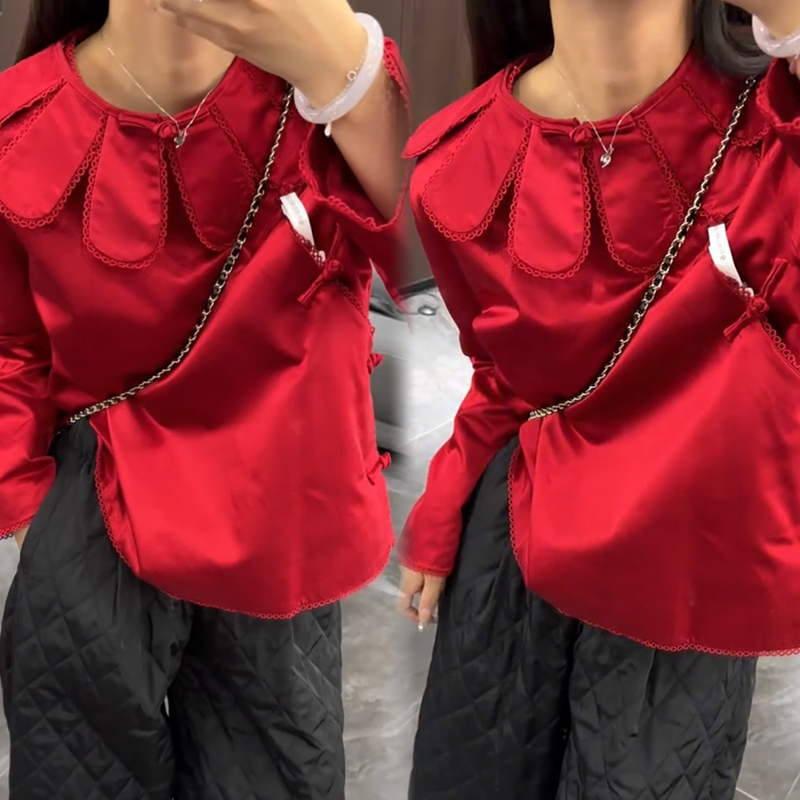 2025秋冬新款时尚显瘦气质网红高档洋气女高级百搭宽松大码 T桖衫