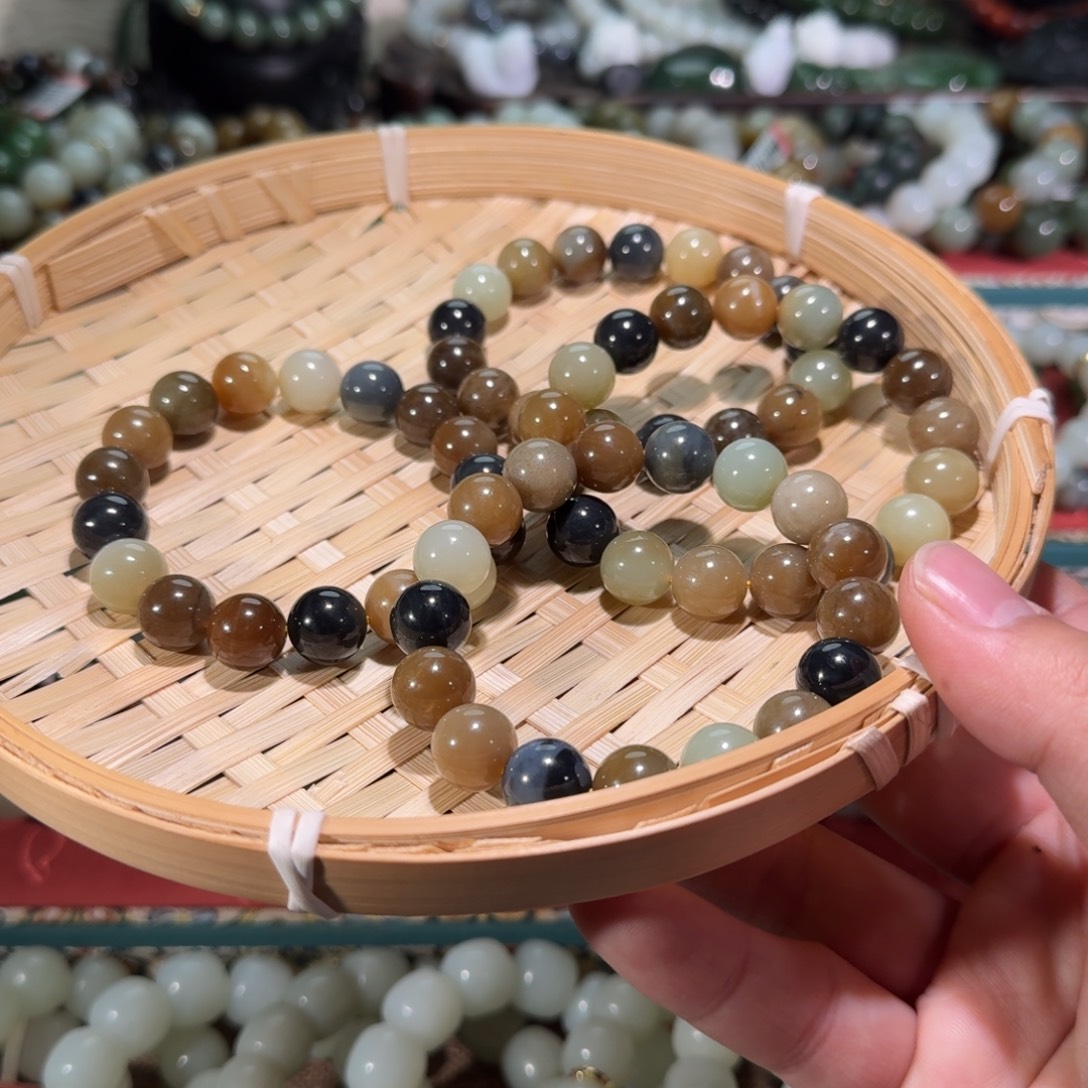 和田玉未镶嵌手链多样性发货拍一发一