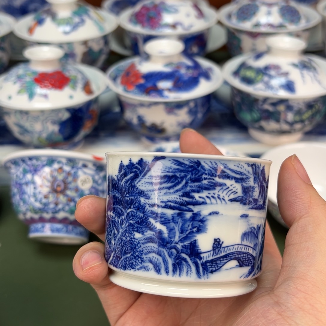 拖***水大帅景德镇手工手绘397