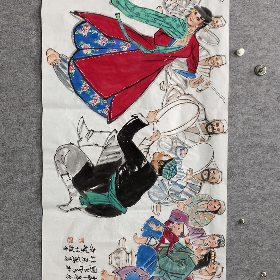 国画国良老师四尺