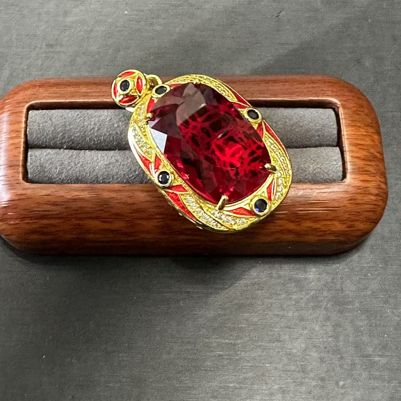 非金属珐琅吊坠 轻奢气质时尚百搭简约精致吊坠 znp282454