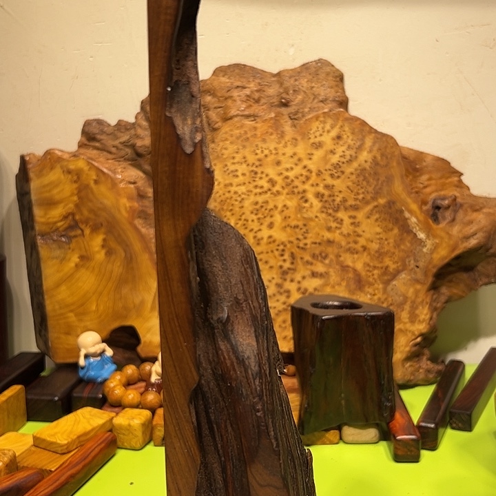 陈***室端景台紫檀木类檀香