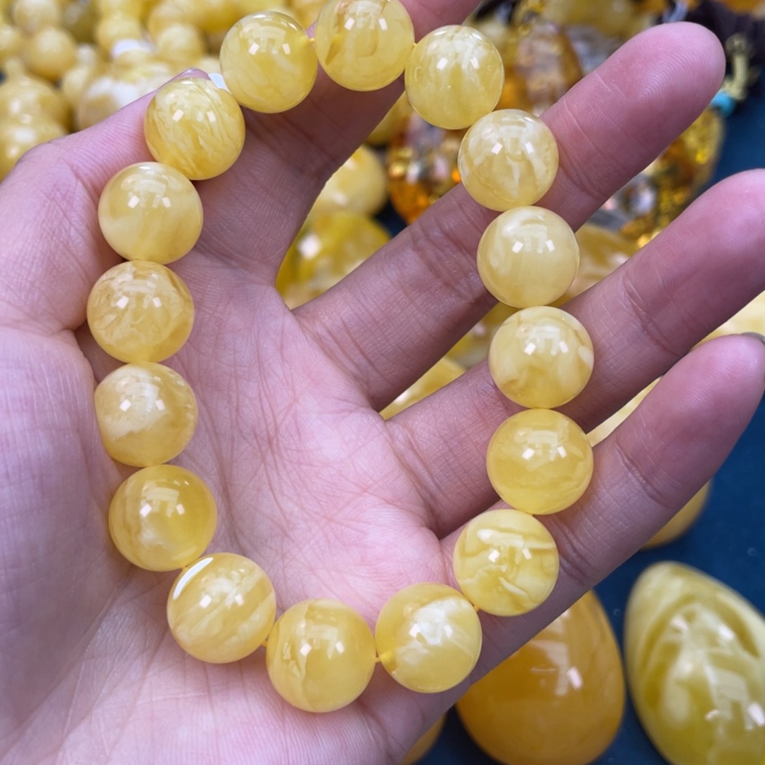 琥珀裸石未镶嵌琥珀蜜蜡w 708