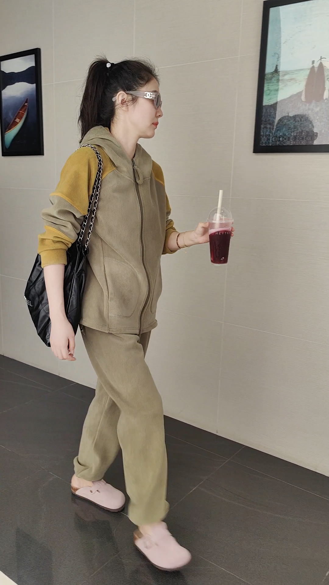2025奥粒绒连帽情侣秋冬新款可外穿家居服