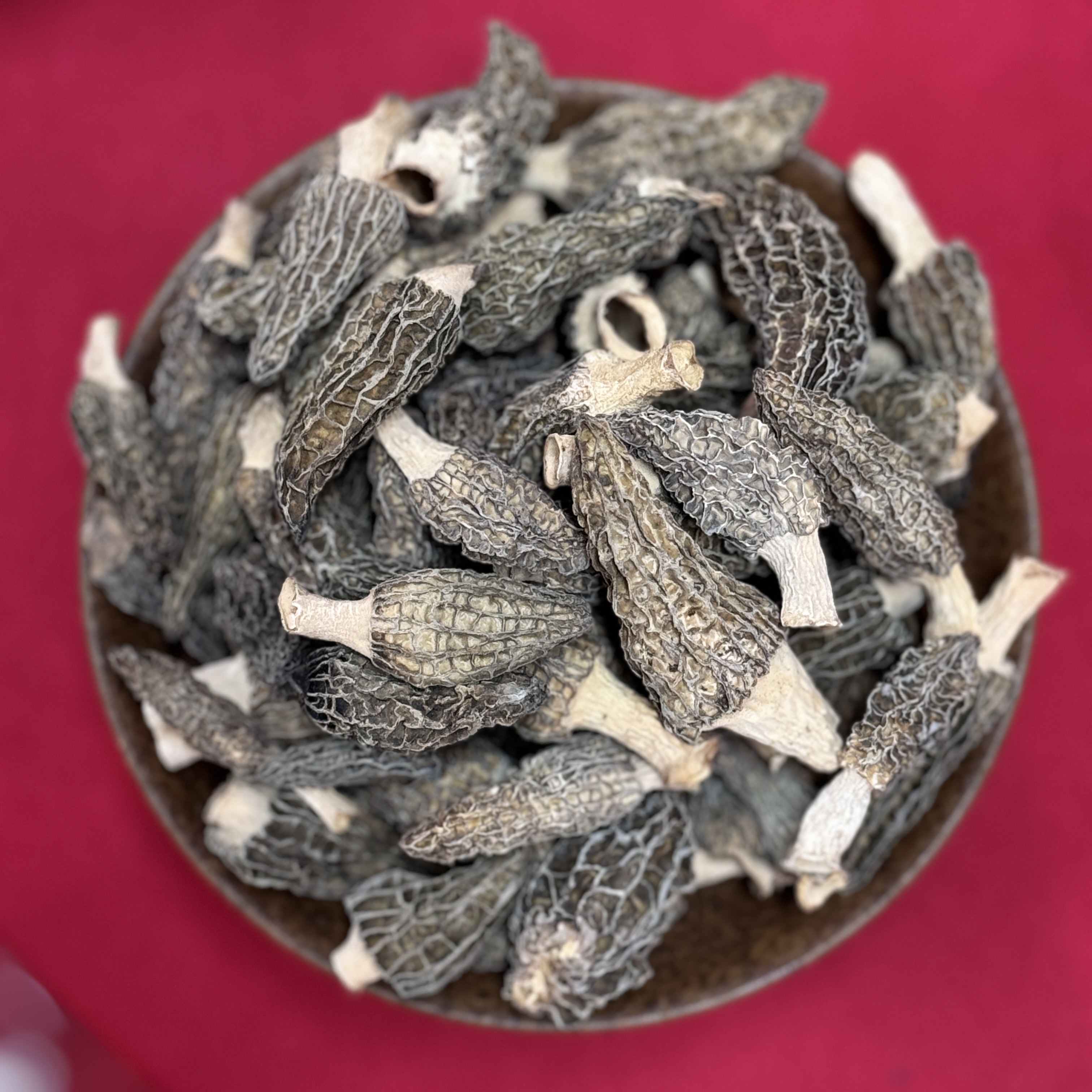 云南头茬羊肚菌干货肉厚短柄煲汤食材味道鲜美